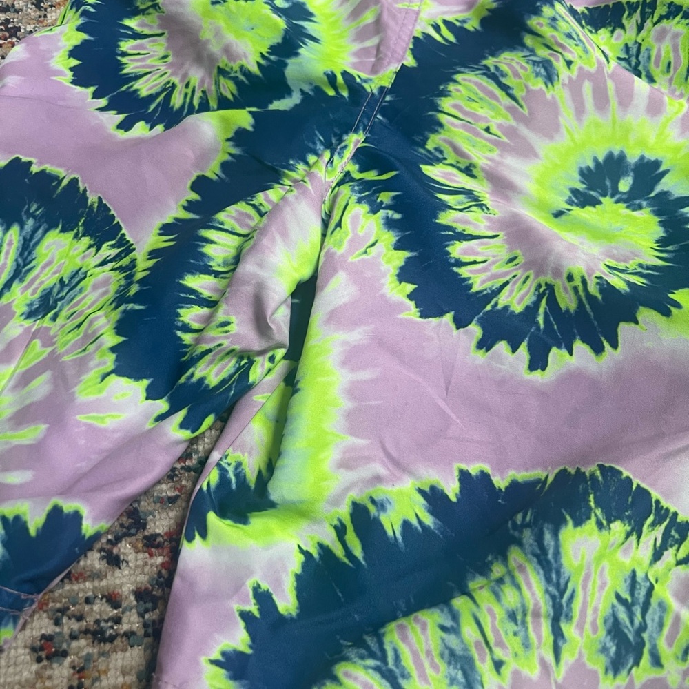 Tie-Dye Men's Shorts - Multicolor - Picture 7 of 7